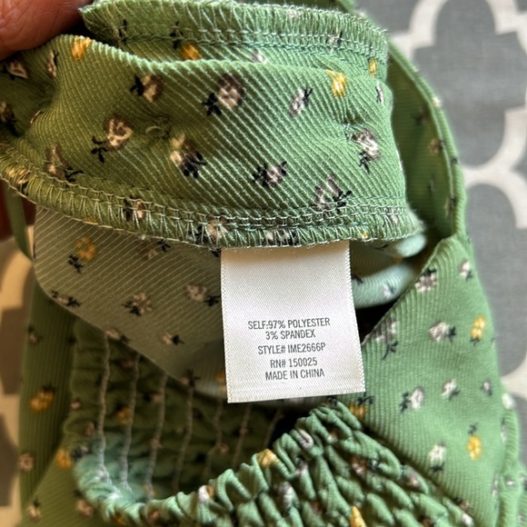 Francesca's Blue Rain high rise wide leg pants szS - Picture 11 of 13